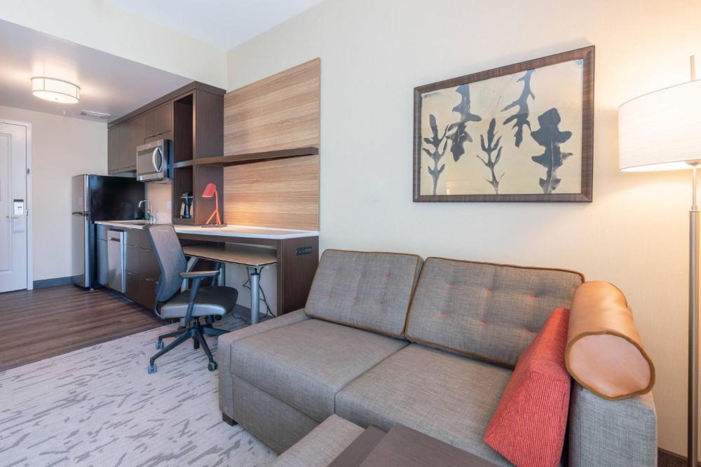 Studio, 1 King, Sofa bed interior